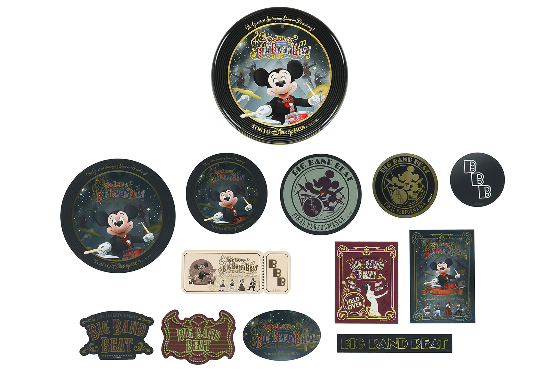 「ステッカーセット」（1200円）