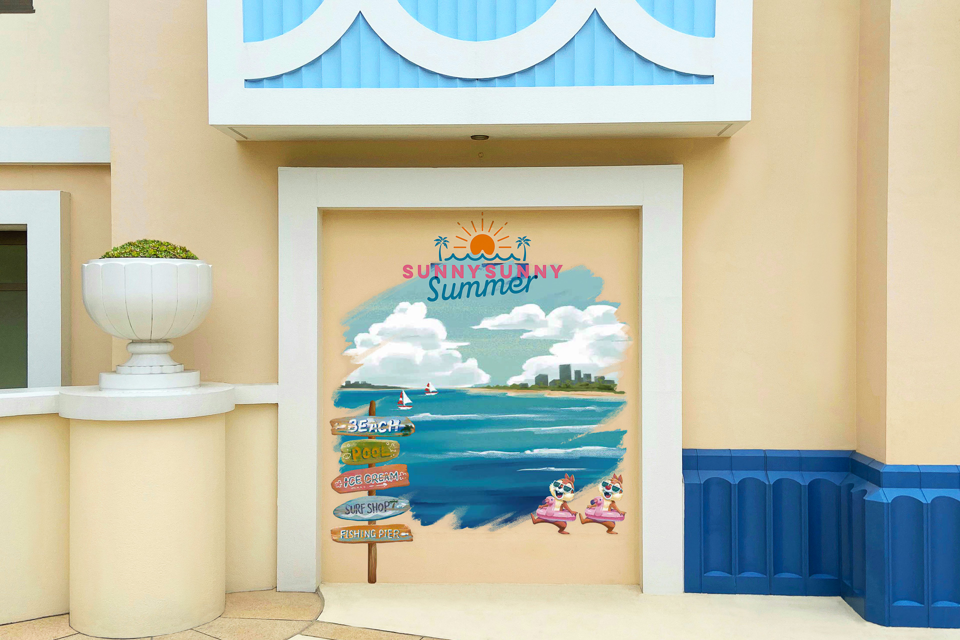 フォトスポットが初登場