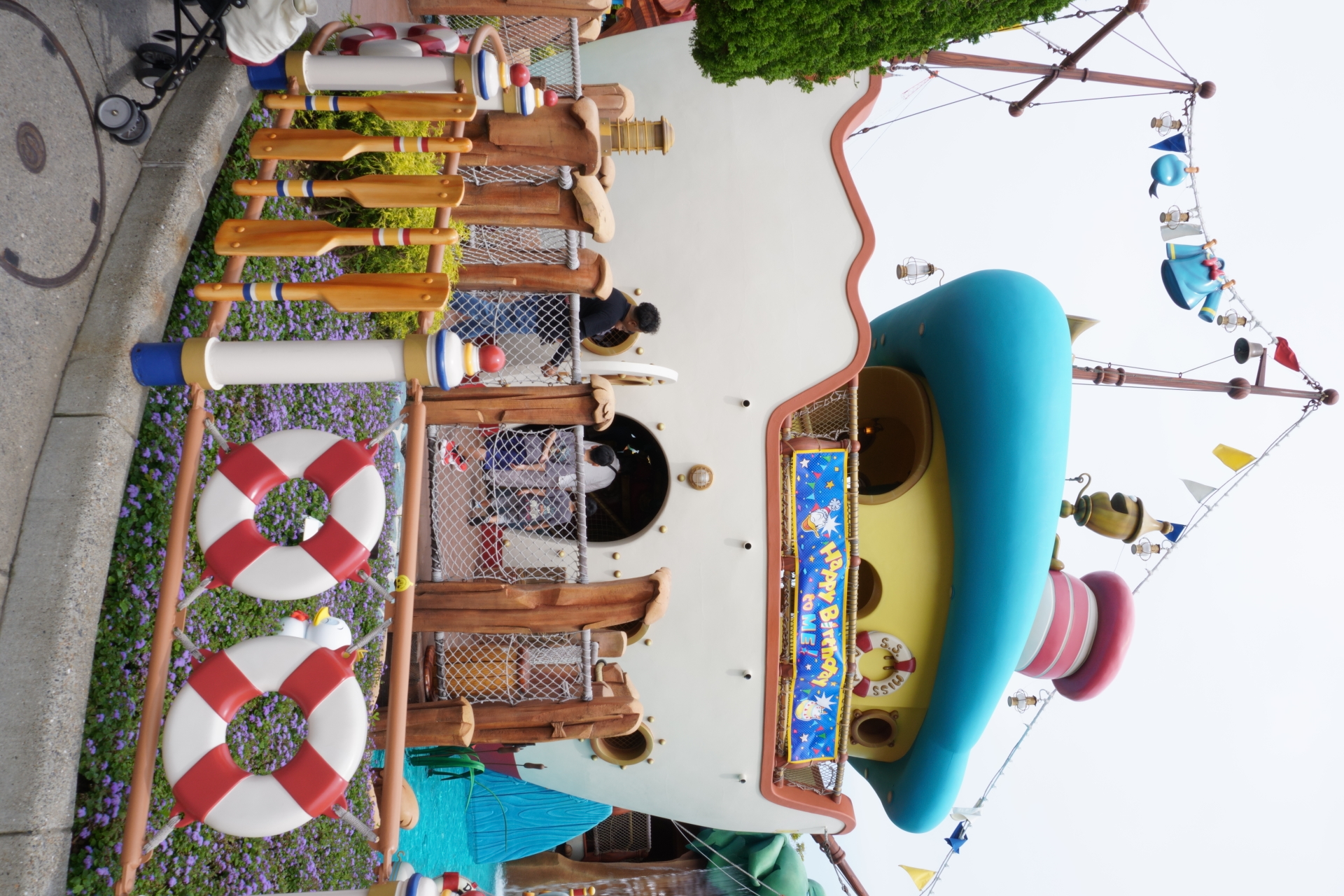 ドナルドのバースデーデコレーション