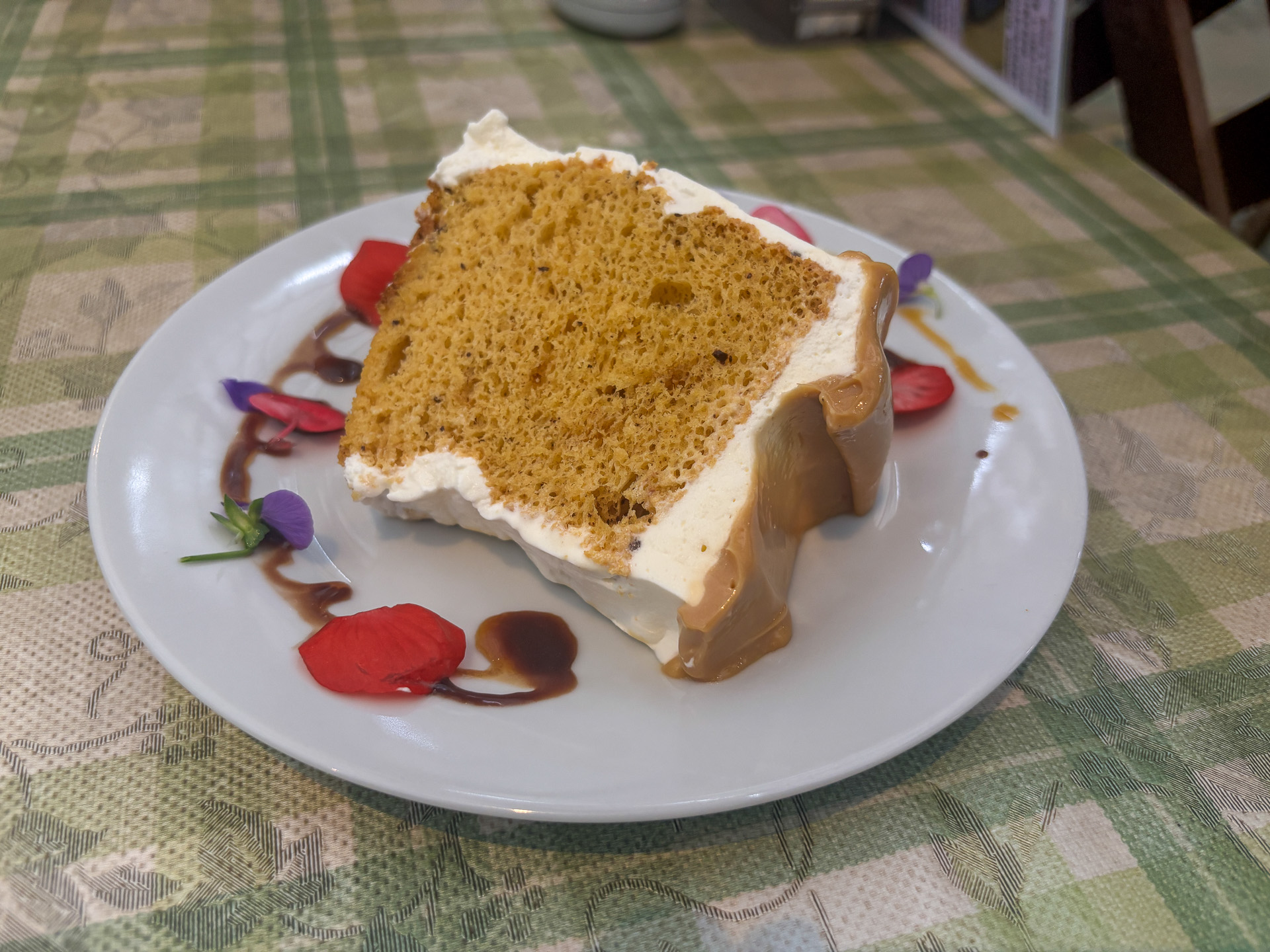 キャラメルシフォンケーキ