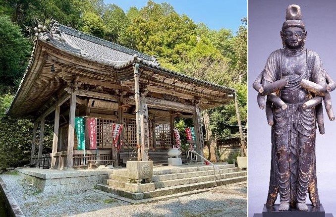 長浜で立ち寄る赤後寺と「木造千手観音立像」