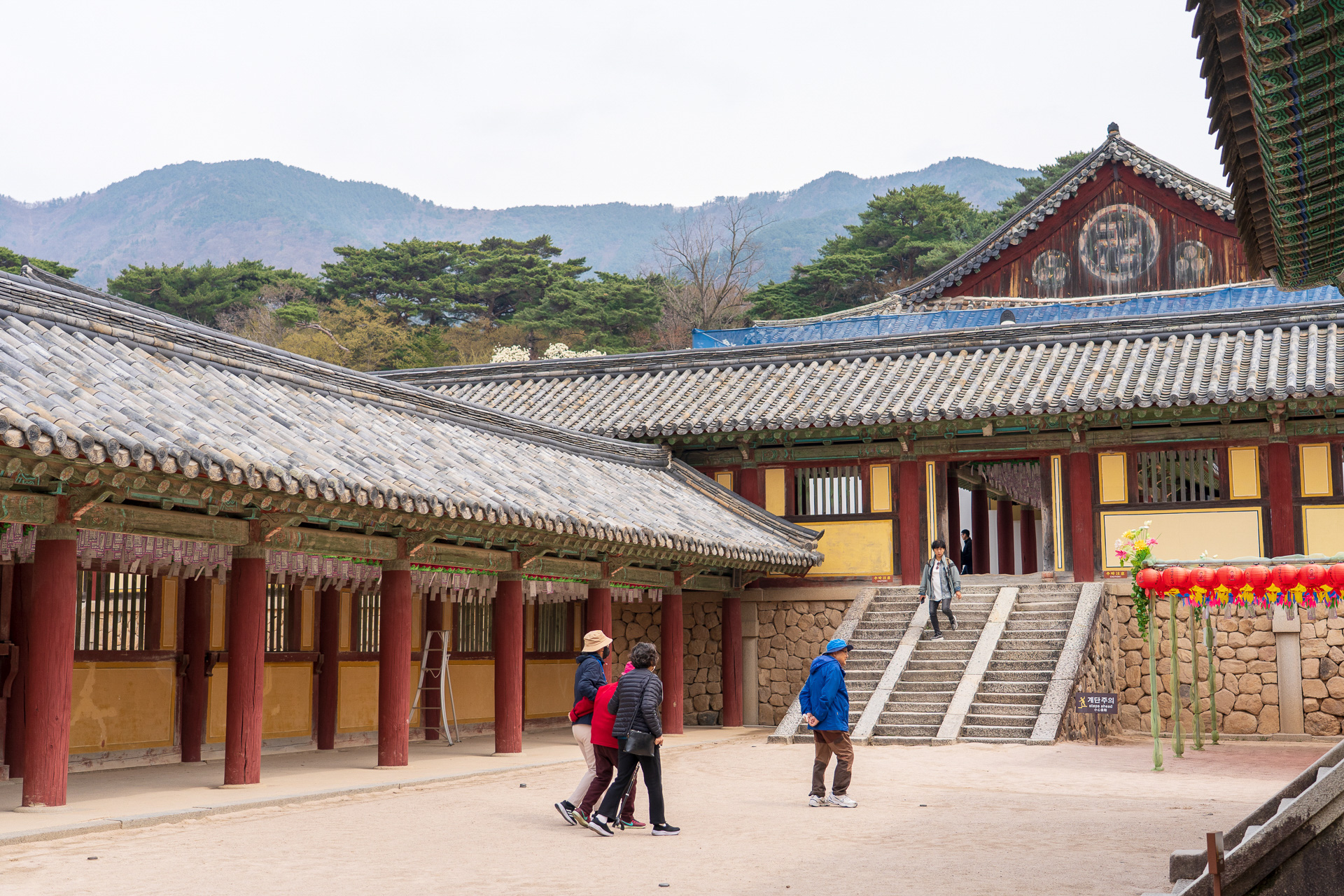 慶州で訪れた仏国寺