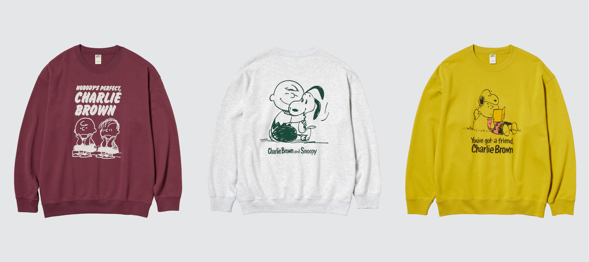 ユニクロのピーナッツUTから新作スウェットシャツが秋発売