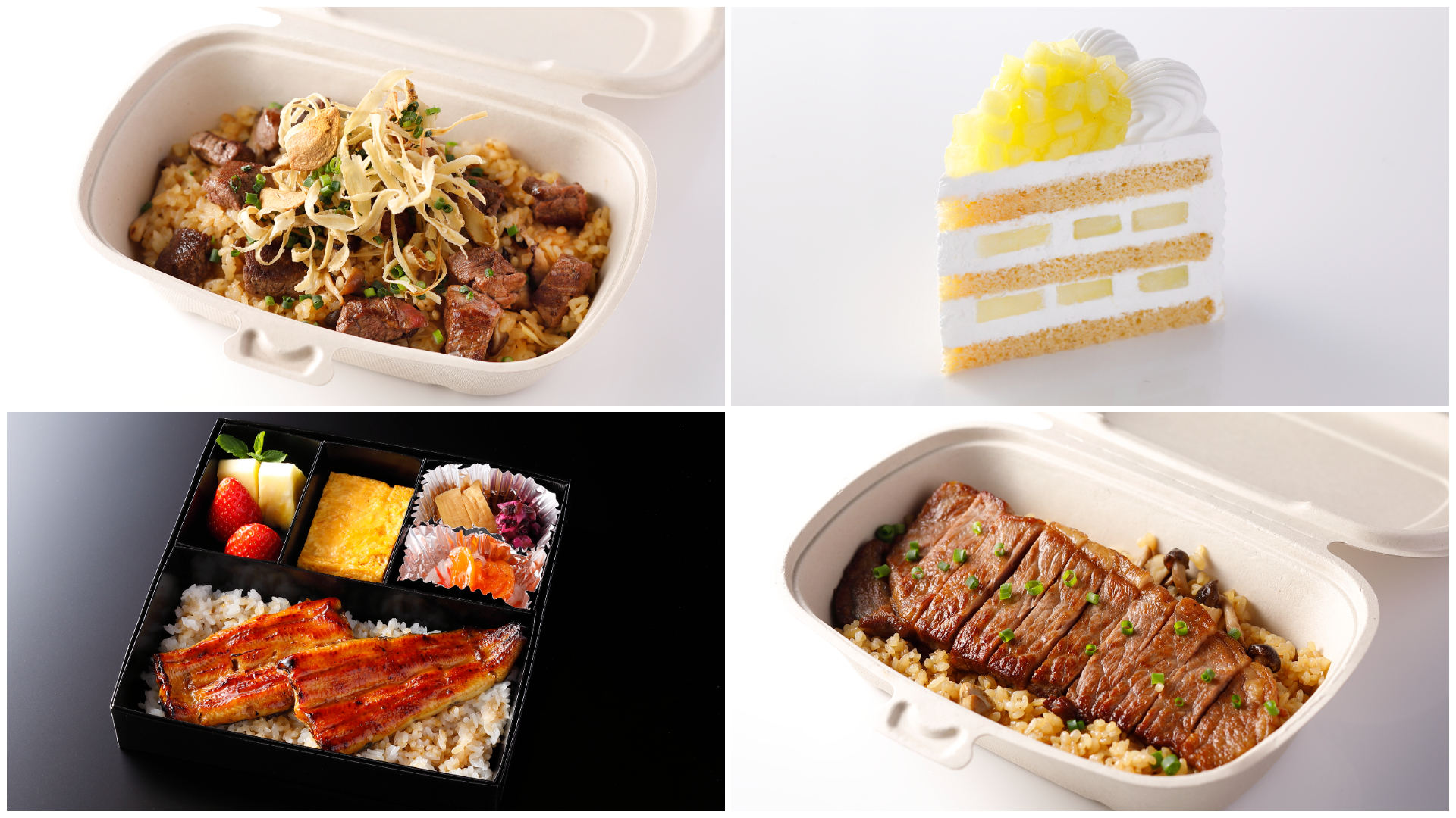 館内直営レストランによるテイクアウトグルメも販売