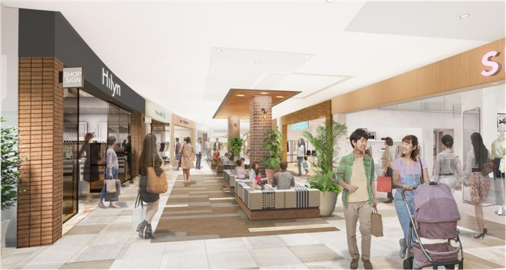 北館I期エリアの内観