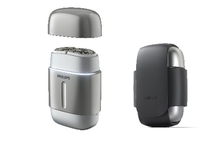 保護キャップと携帯カバーが付属する