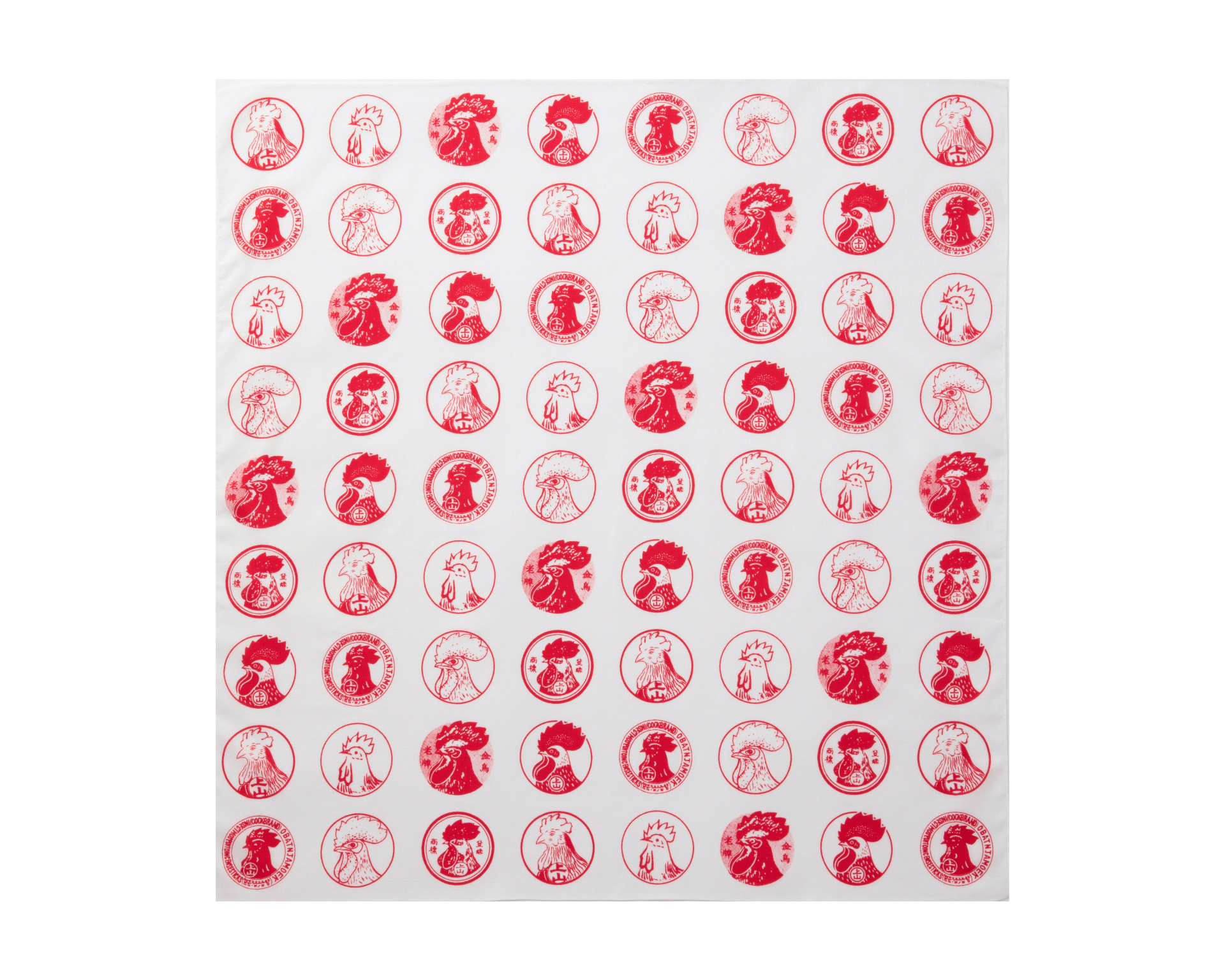 継続品「風呂敷 歴代金鳥印紋」（3300円）