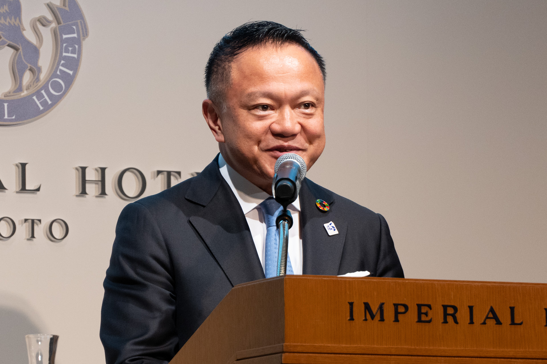 株式会社帝国ホテル 代表取締役社長 風間淳氏