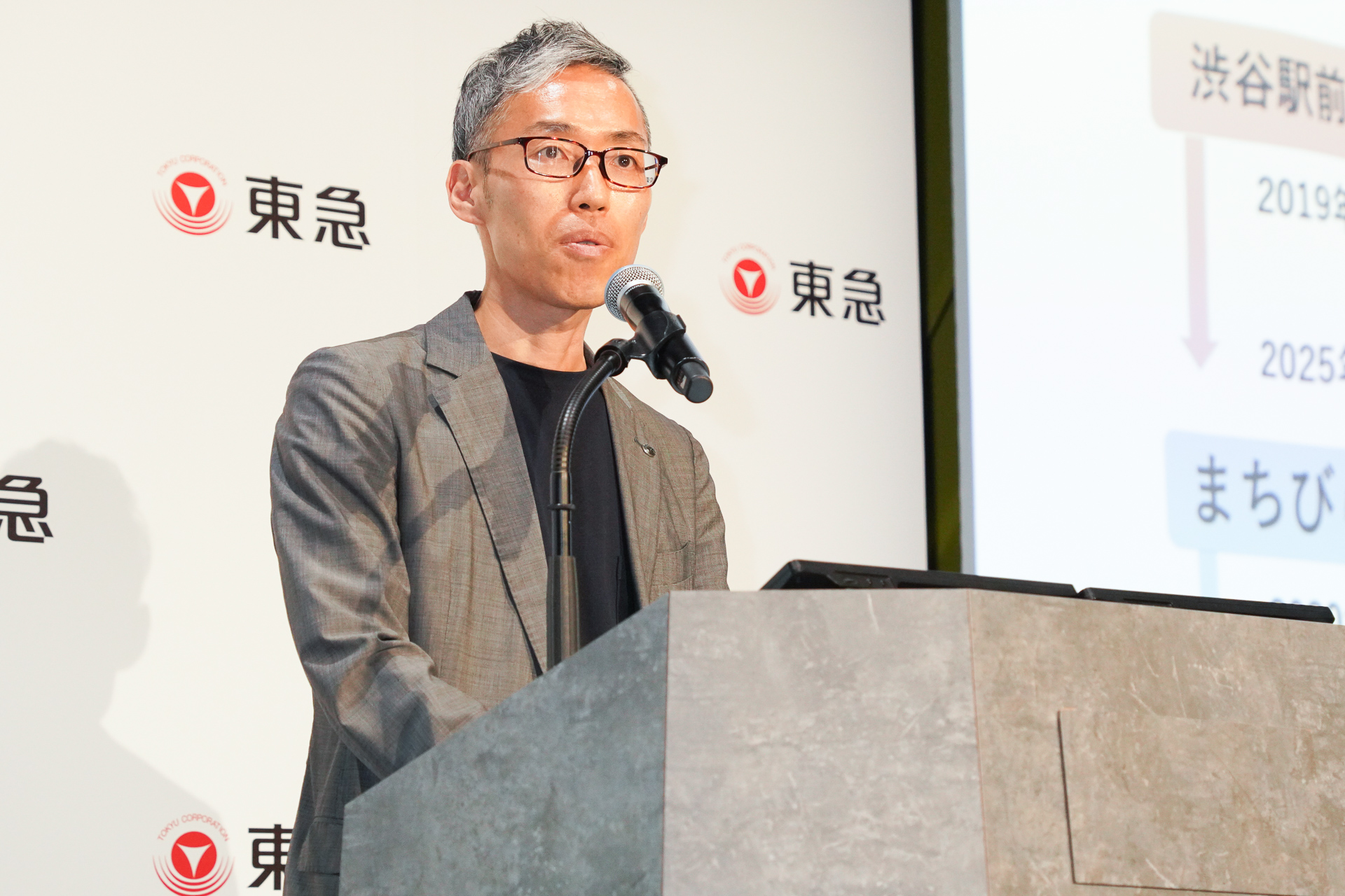 東急株式会社 都市開発本部 渋谷開発事業部  開発推進グループ統括部長 田邊秀治氏