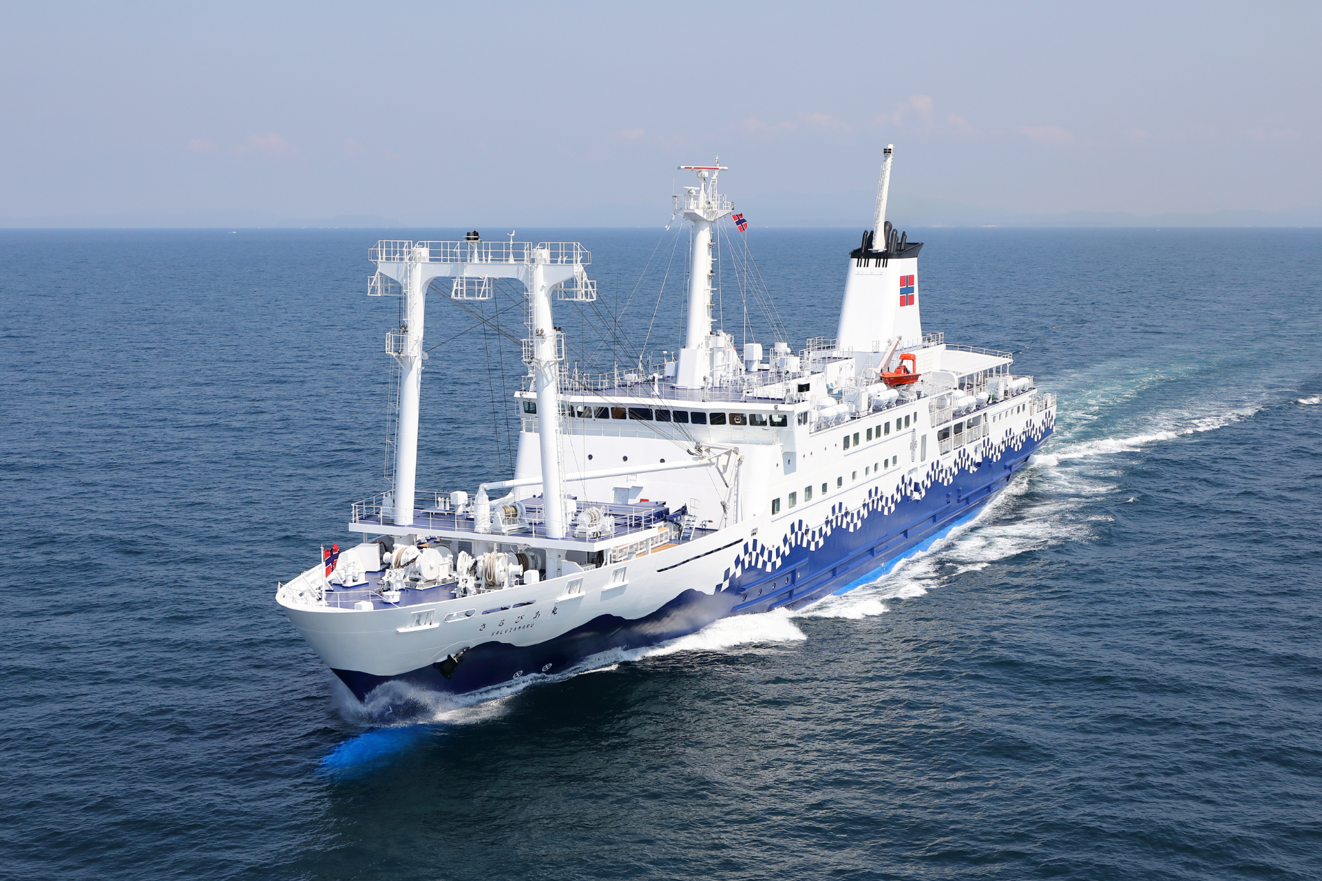 主に東京～大島/利島/新島/式根島/神津島間を運航する大型客船「さるびあ丸」