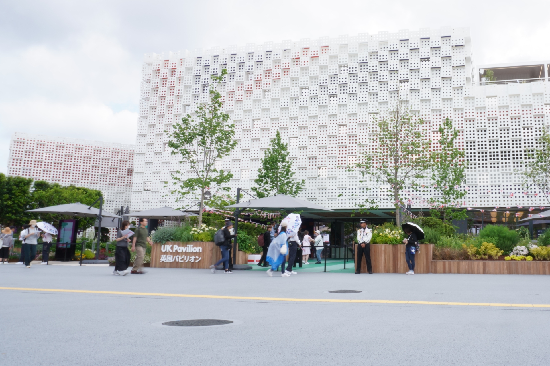 英国パビリオン 外観