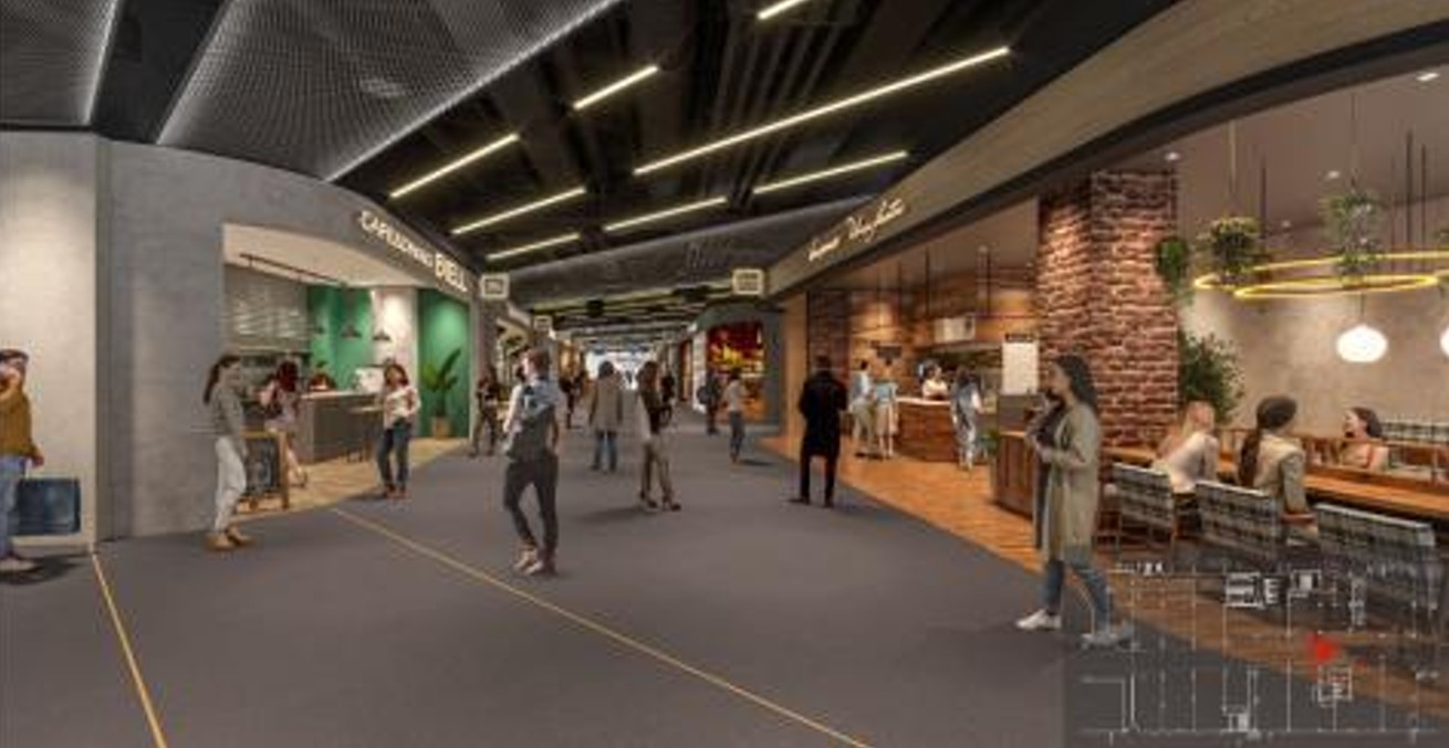 2階レストランゾーン