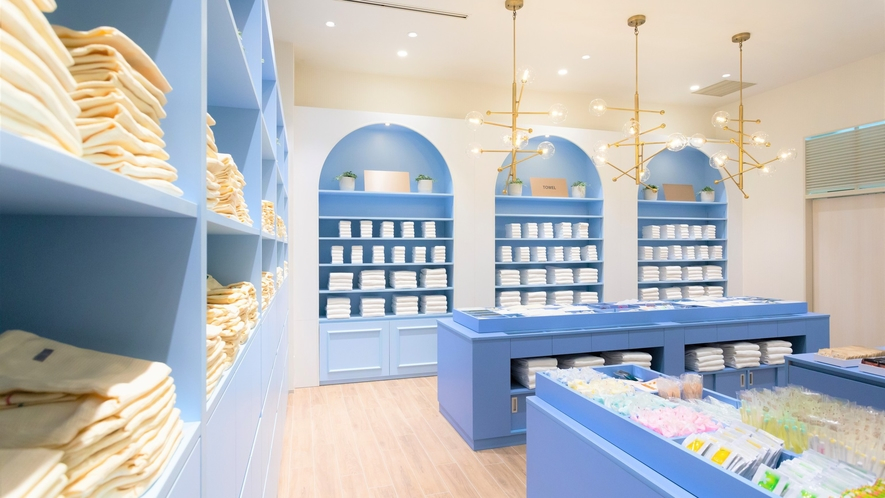 フランスの雑貨店をイメージした宿泊者専用アメニティ施設「TIROIR」