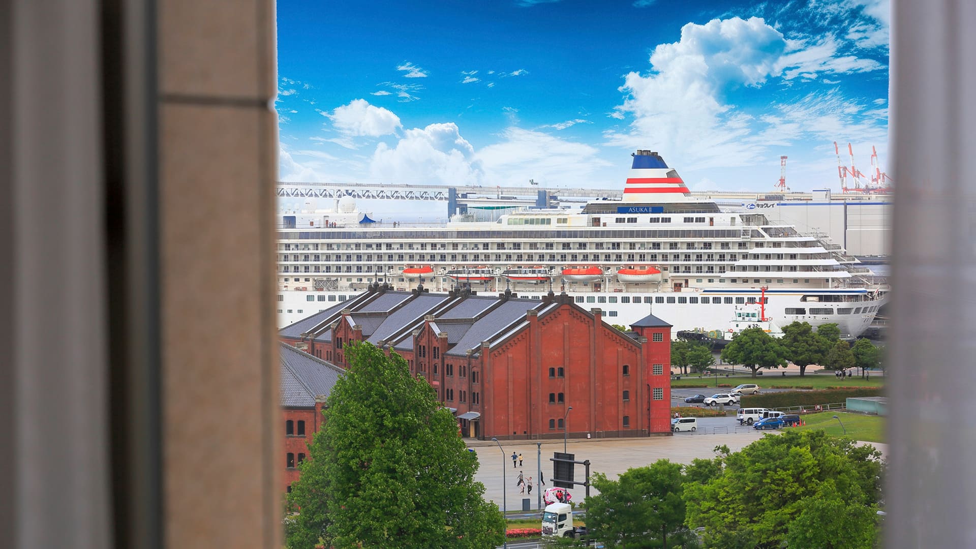 赤レンガパークビューの客室