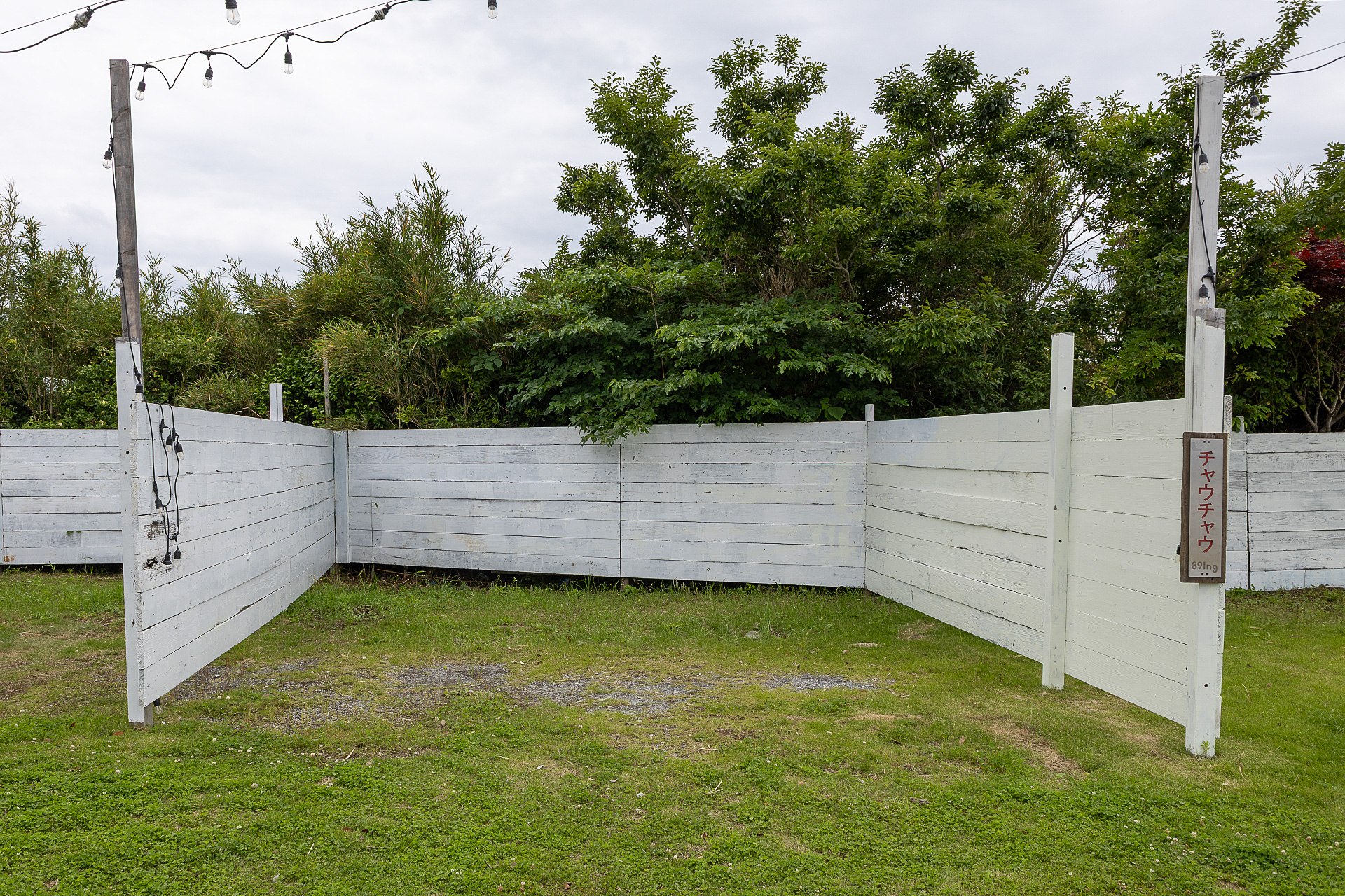 チャウチャウサイト。ここからは地面が土になる