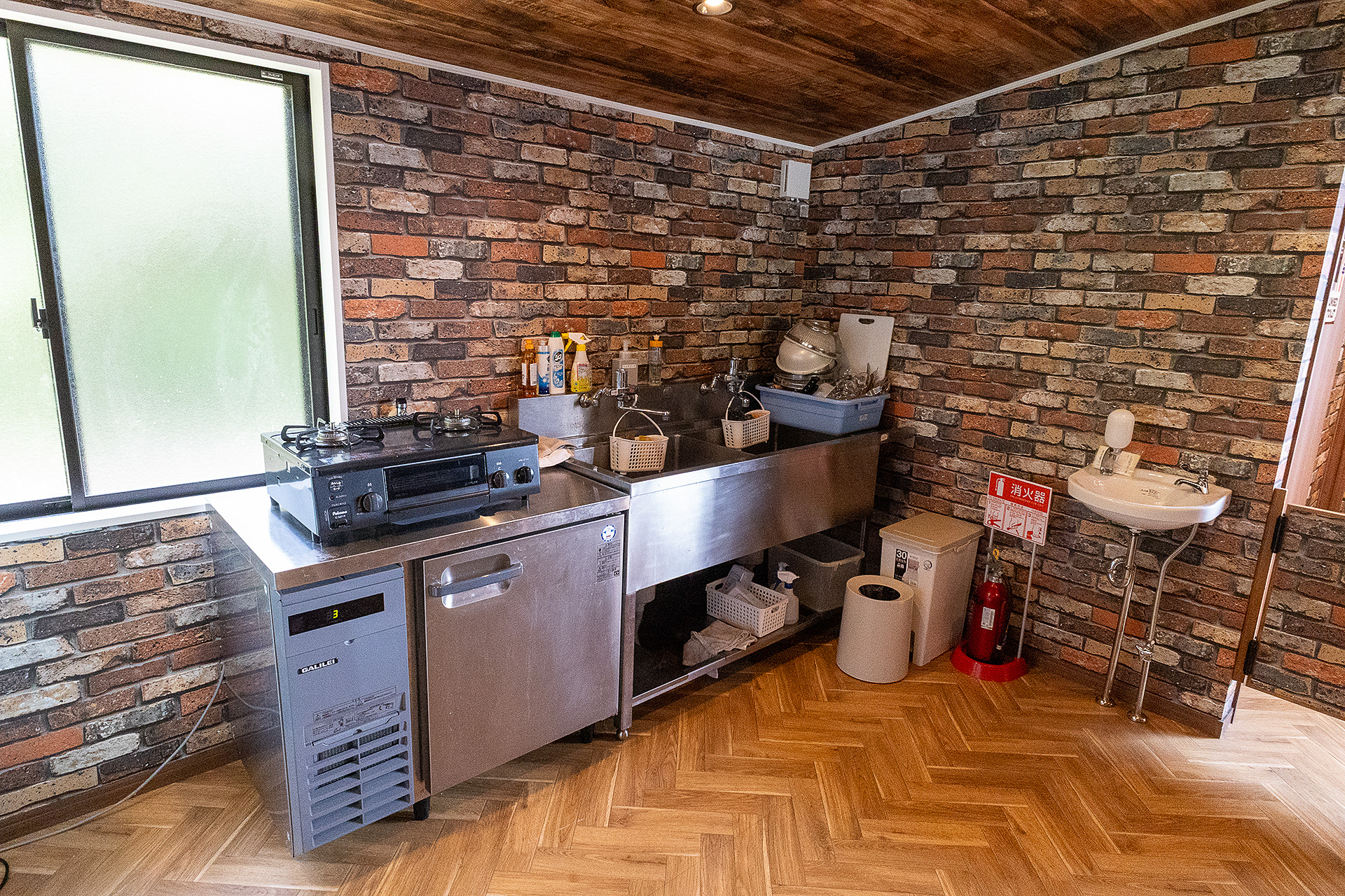 キッチンスペースも利用が可能