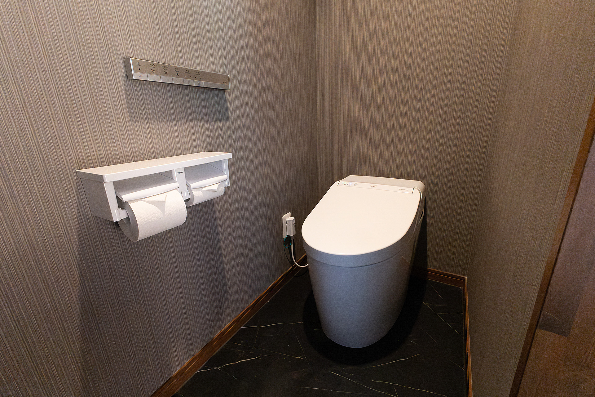 トイレはウオッシュレット付きできれいだった