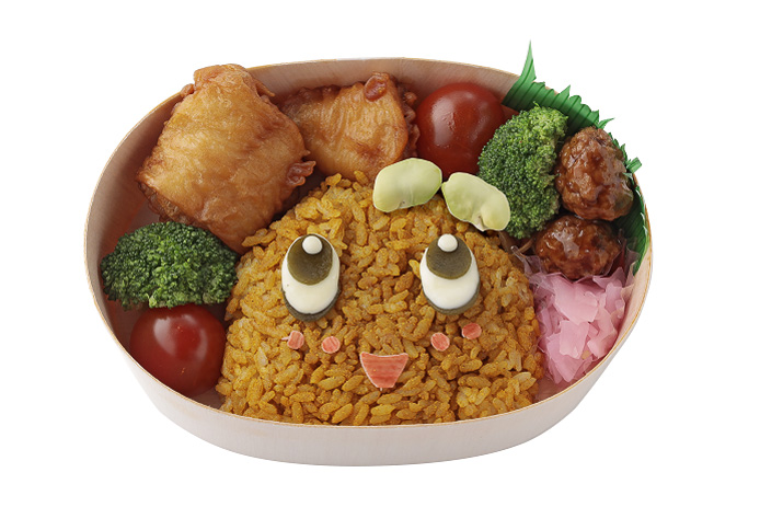 ふなっしーわっぱ弁当（1296円）