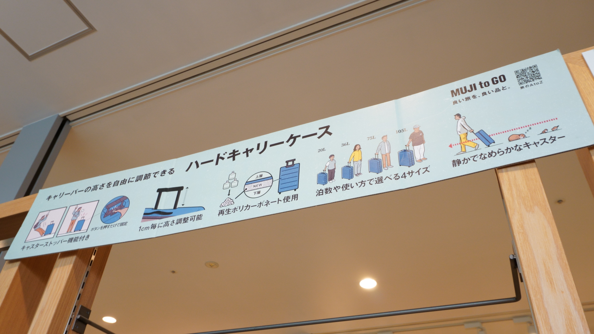 ハードキャリーケースの特徴とサイズ感