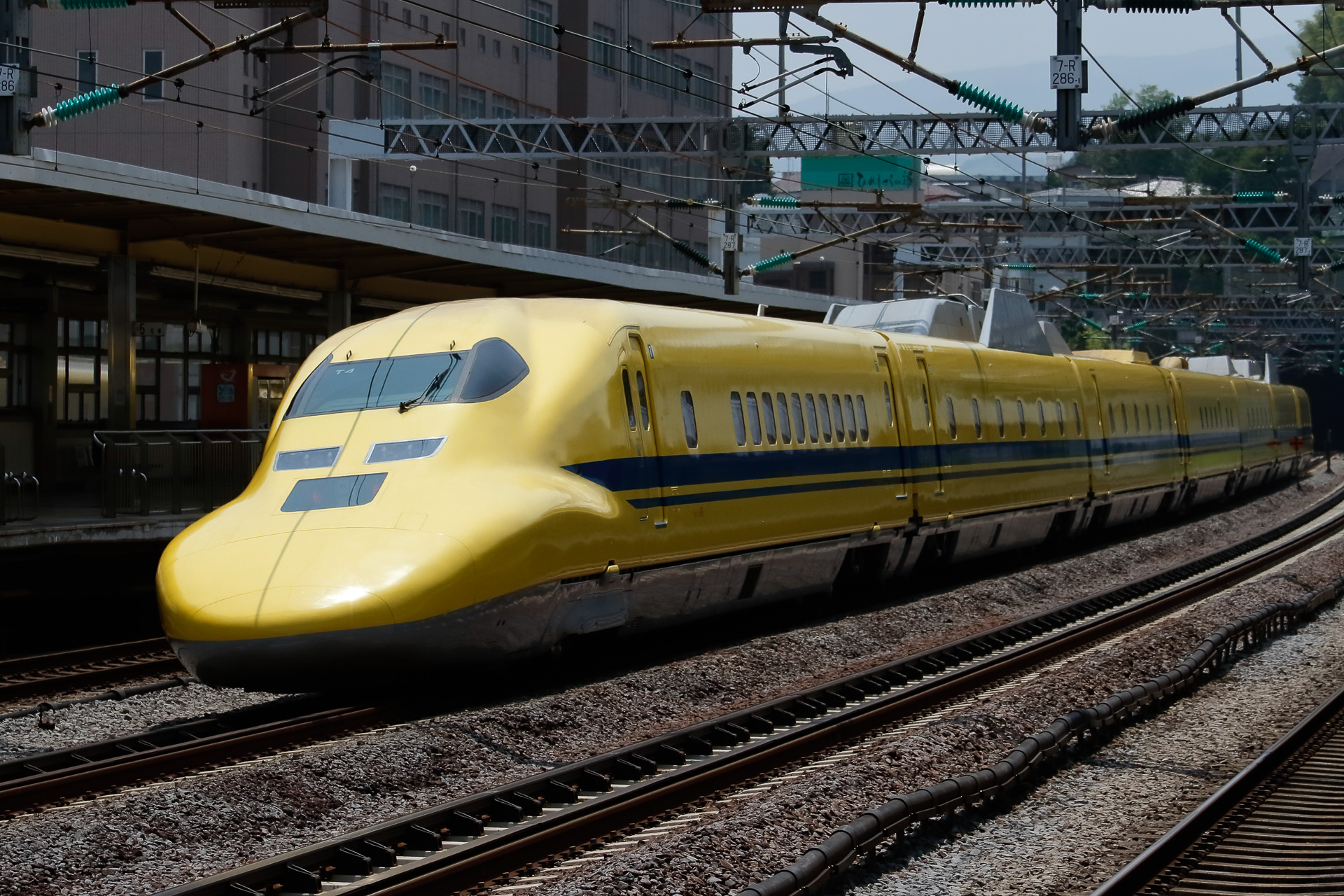 こちらは現役で検測走行を実施していたときの923-7