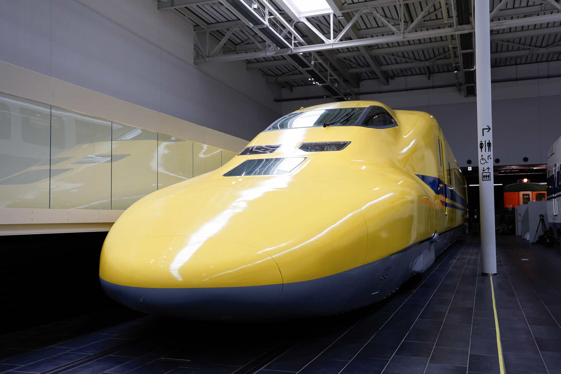 このあと、923-7は展示車両として多くの人を楽しませてくれることだろう。