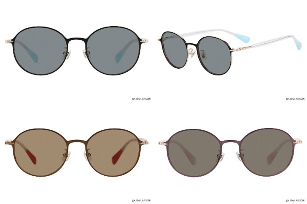 海を満喫するマイキーがモチーフの6種。レンズはまぶしさを抑える濃いめのカラー