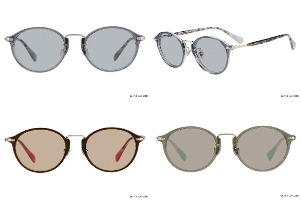 森の木陰でくつろぐはりねずみとソルト＆ペッパーがモチーフの6種。レンズは景色を楽しめる薄めのカラー