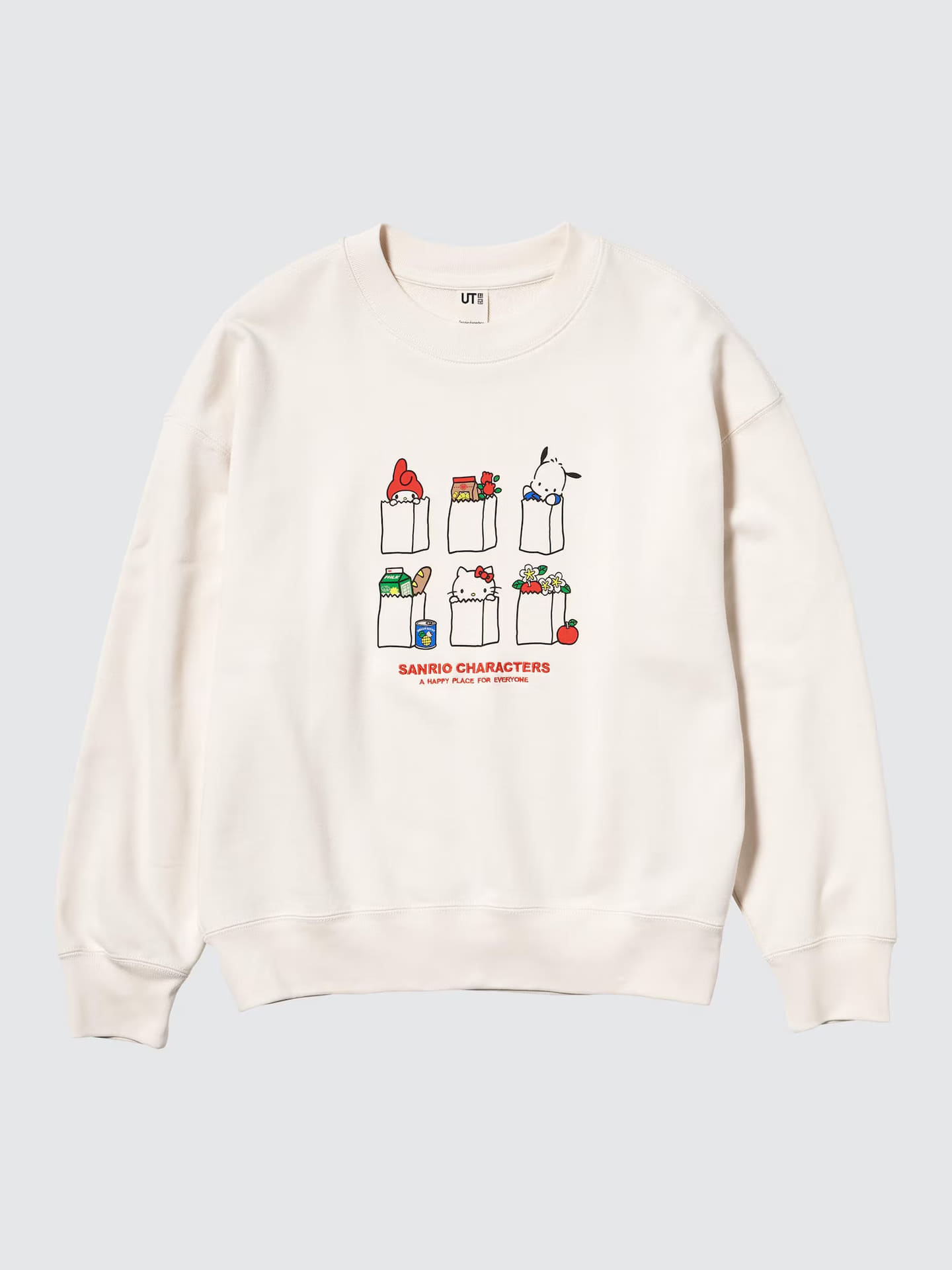 8月中旬発売「サンリオキャラクターズ スウェットシャツ」（ウィメンズ）