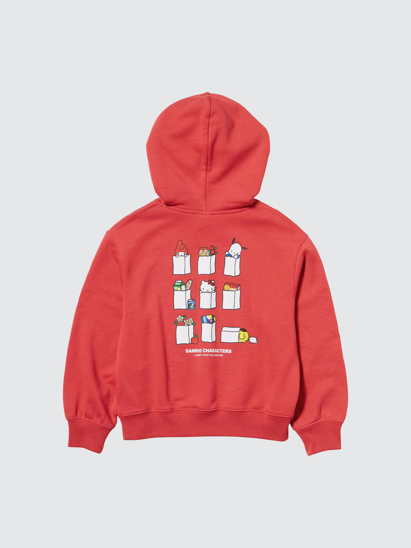 8月中旬発売「サンリオキャラクターズ スウェットパーカ」（キッズ）