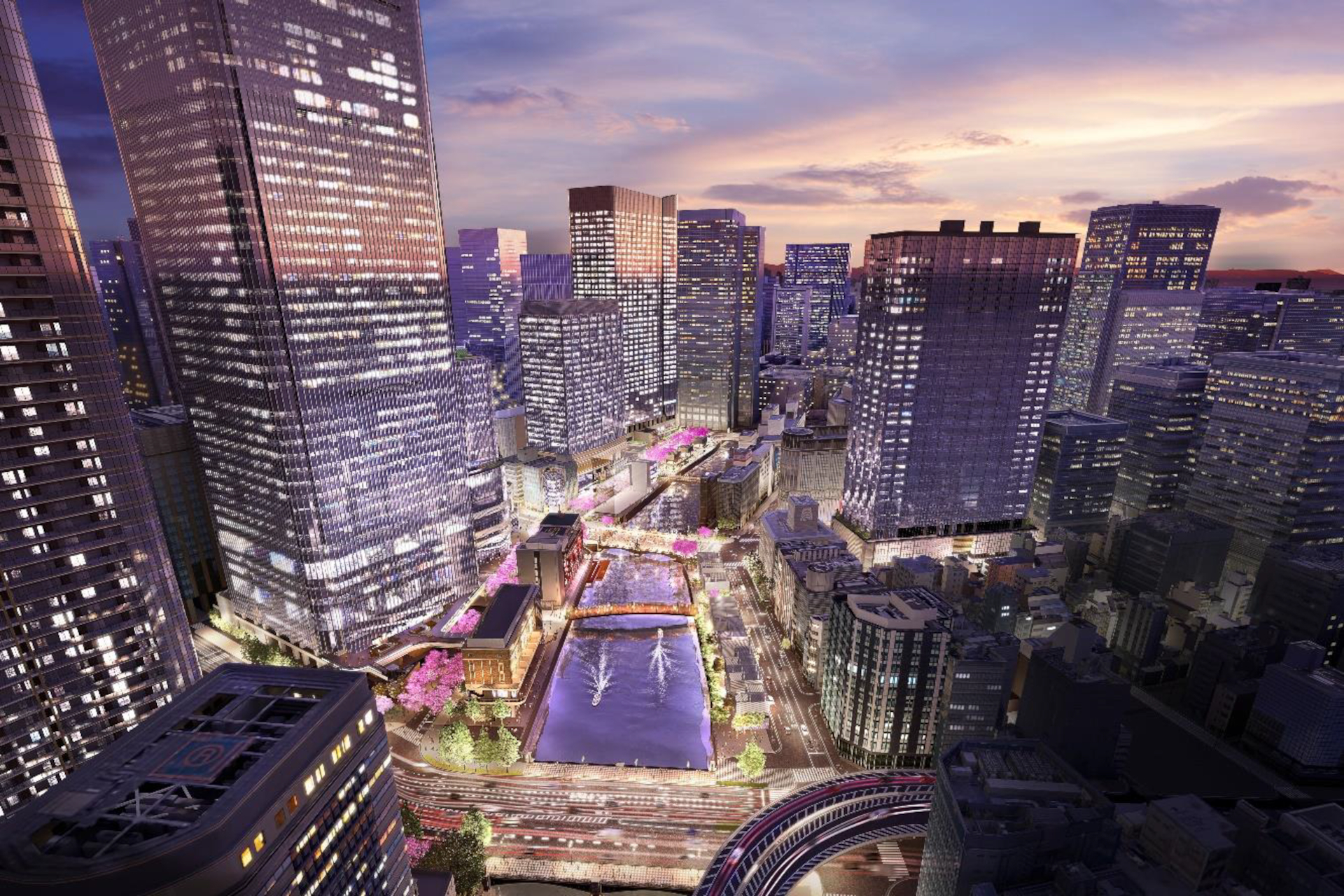 日本橋川沿いとその周辺エリアが昼夜問わず賑わい、世界中が注目する東京の新しい顔に