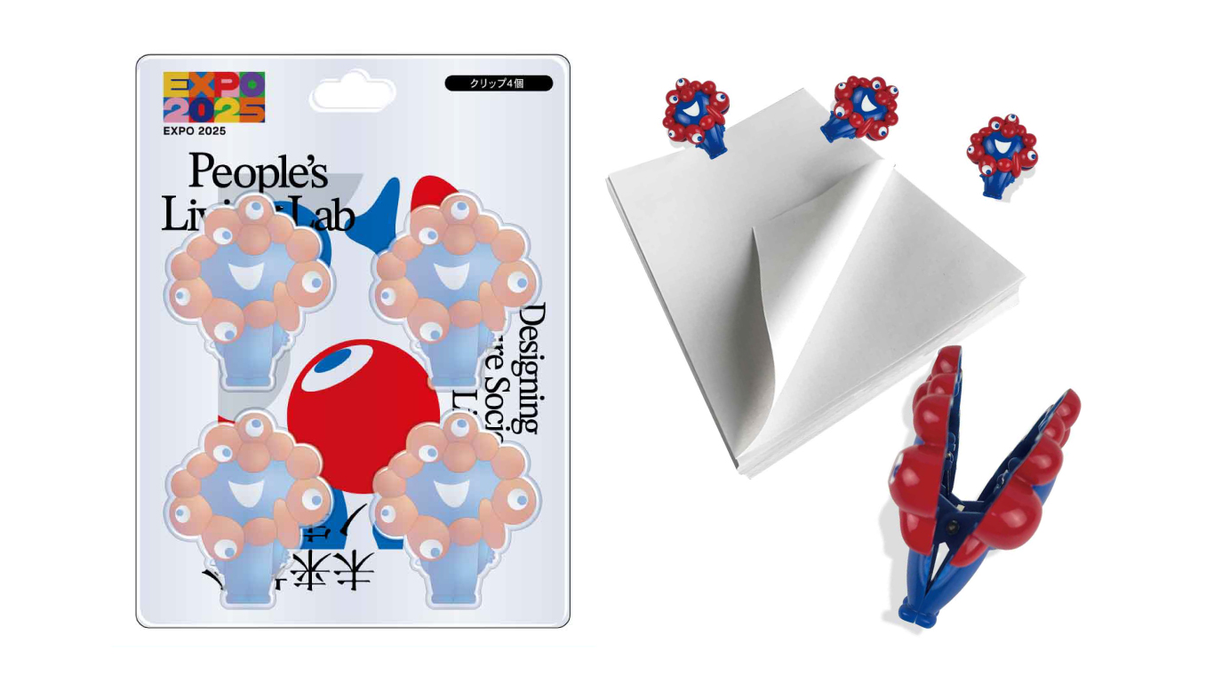 「EXPO2025 ミャクミャク マスコットクリップ（4個入り）」
