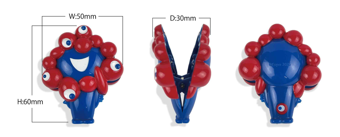 1個のサイズは約50×30×60mm（幅×奥行き×高さ）