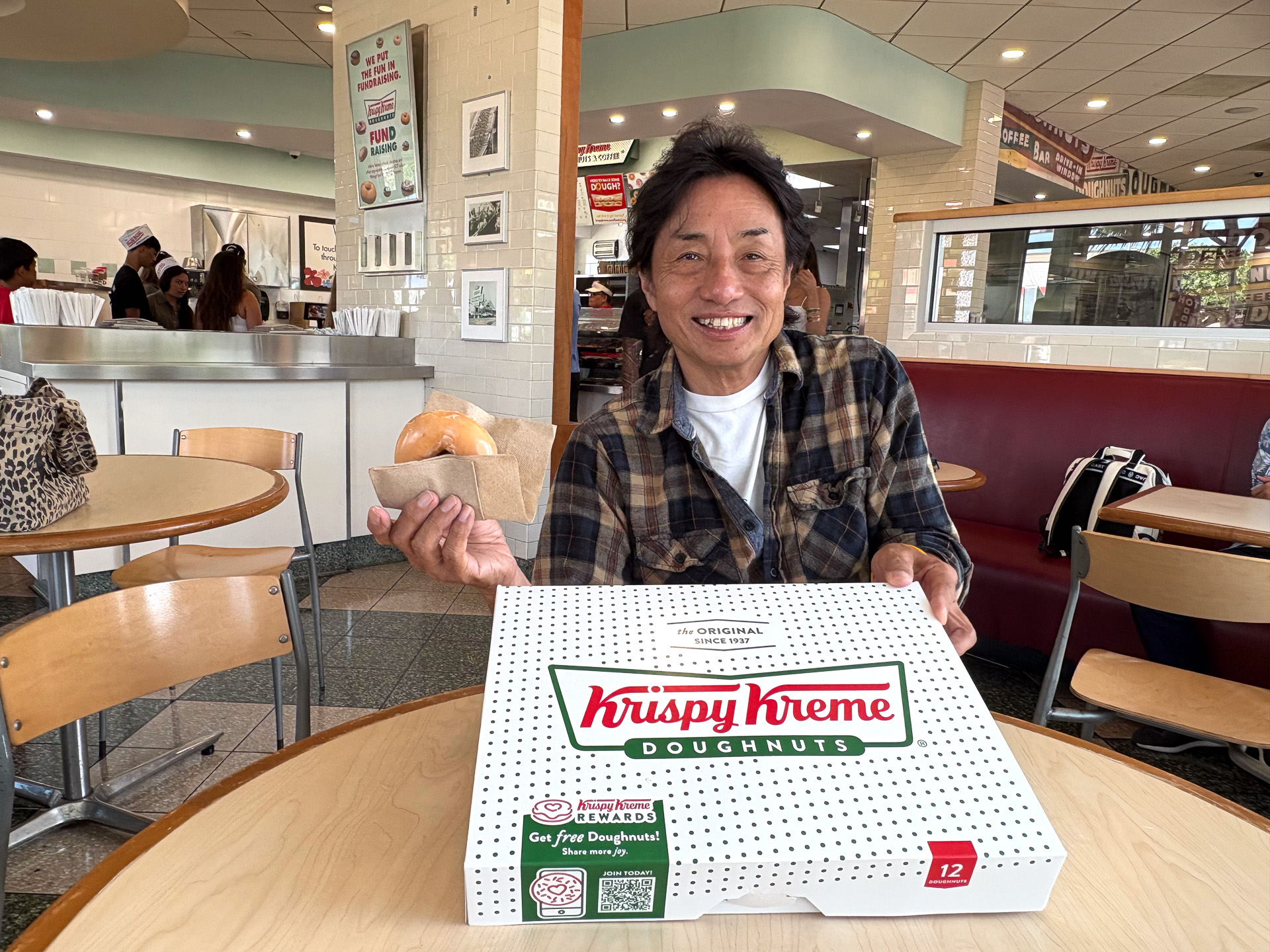 ここで「山ピー」こと山内良和さんと待ち合わせる