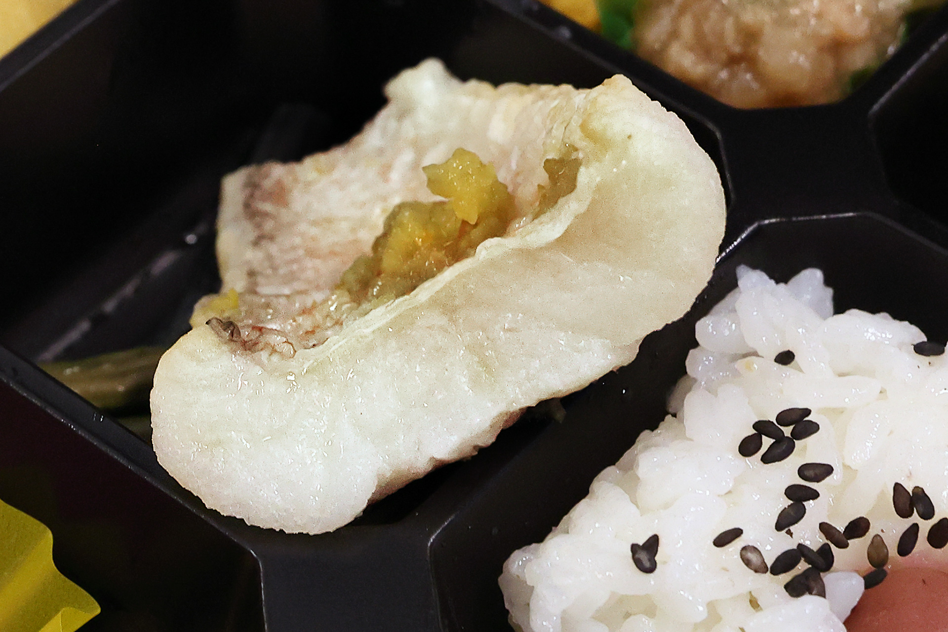 厚みのある甘鯛は食べ応え十分。主役級の存在感