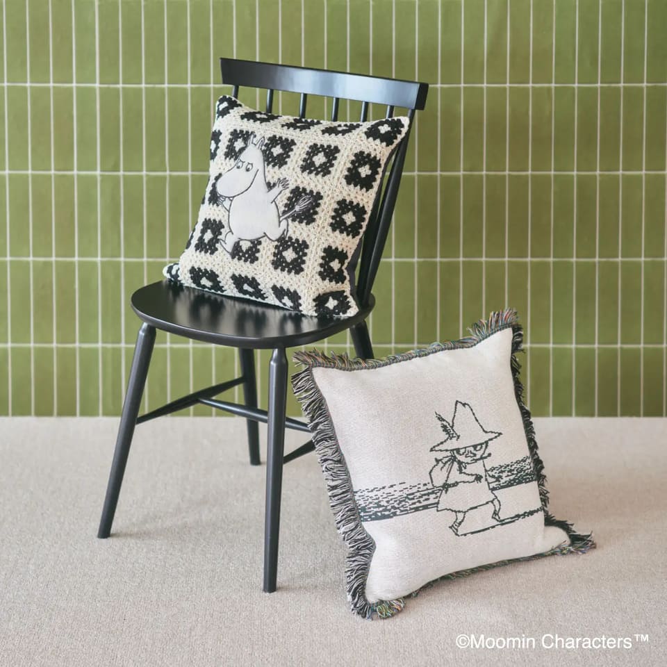 新品未開封♡unico ムーミン　クッションカバー45cm×45 北欧 MOOMIN ムーミン クッションカバー 北欧 45×45 おしゃれ