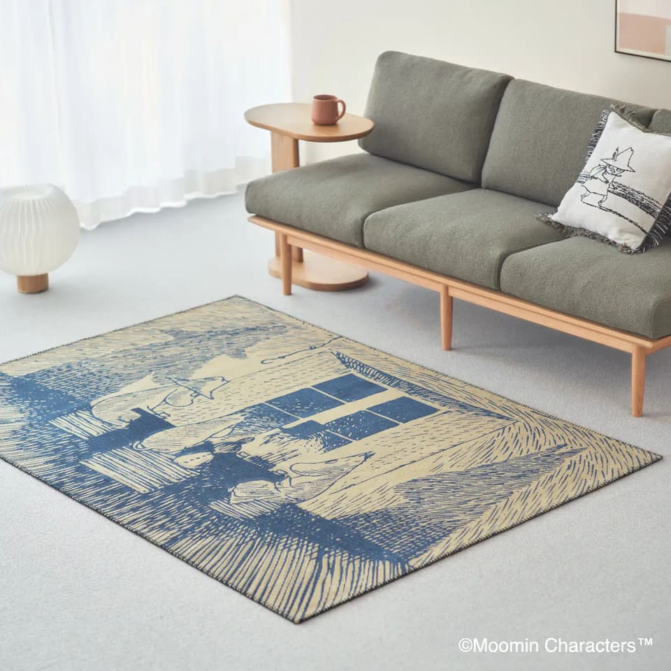 unico、ムーミン80周年インテリアグッズ。小説の挿絵を再現した