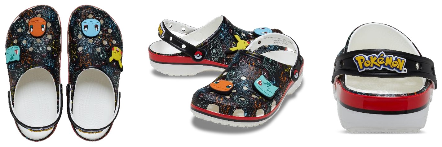 ポケモン プリント クラシック クロッグ