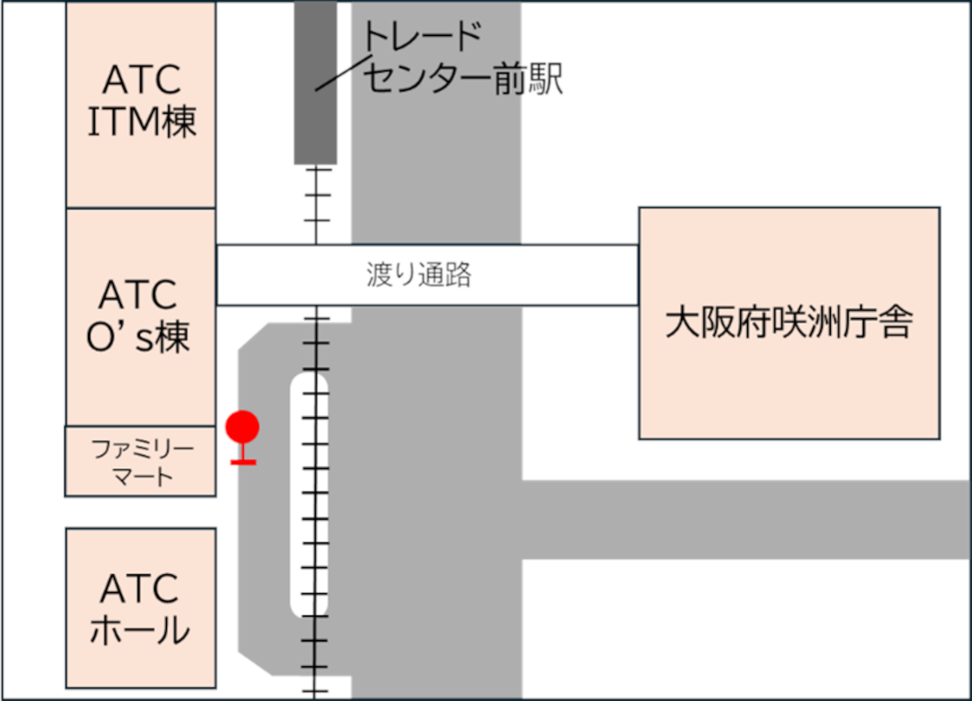 アジア太平洋トレードセンター（ATC）のりば