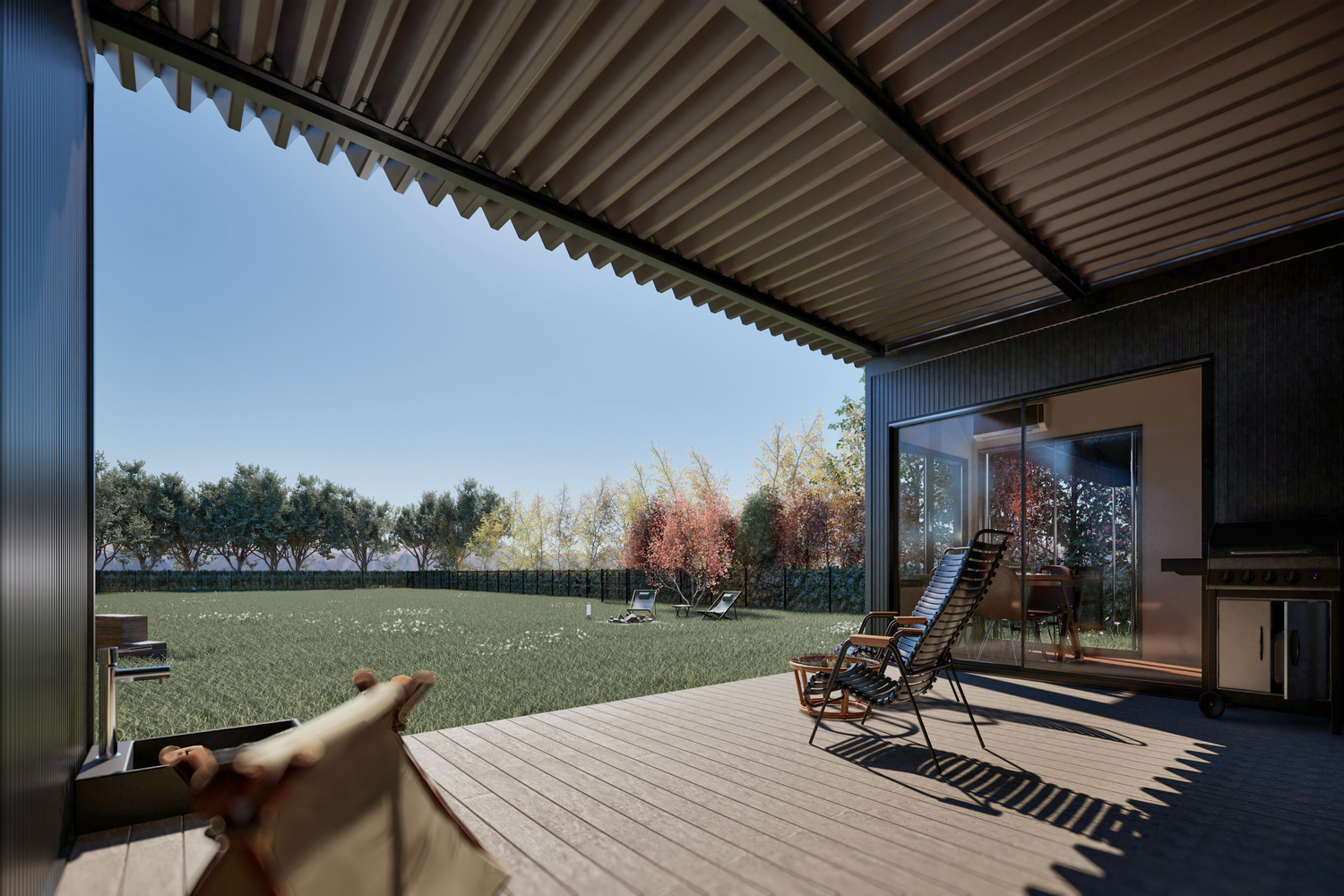 最大1000m<span class="em sup">2</span>を超える関東最大級の専用ドッグランを完備