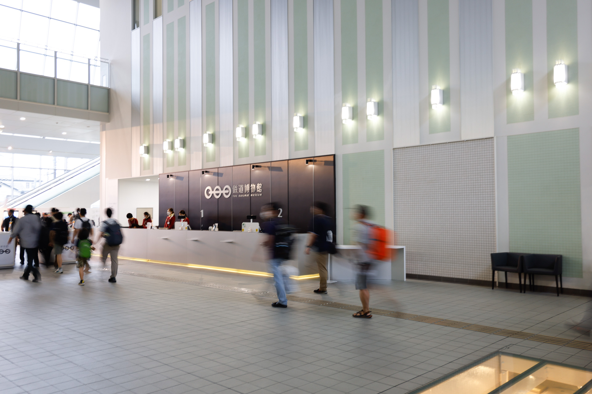 閉館時間は17時。いったんクローズになったあとで、イベントの参加者が入場する