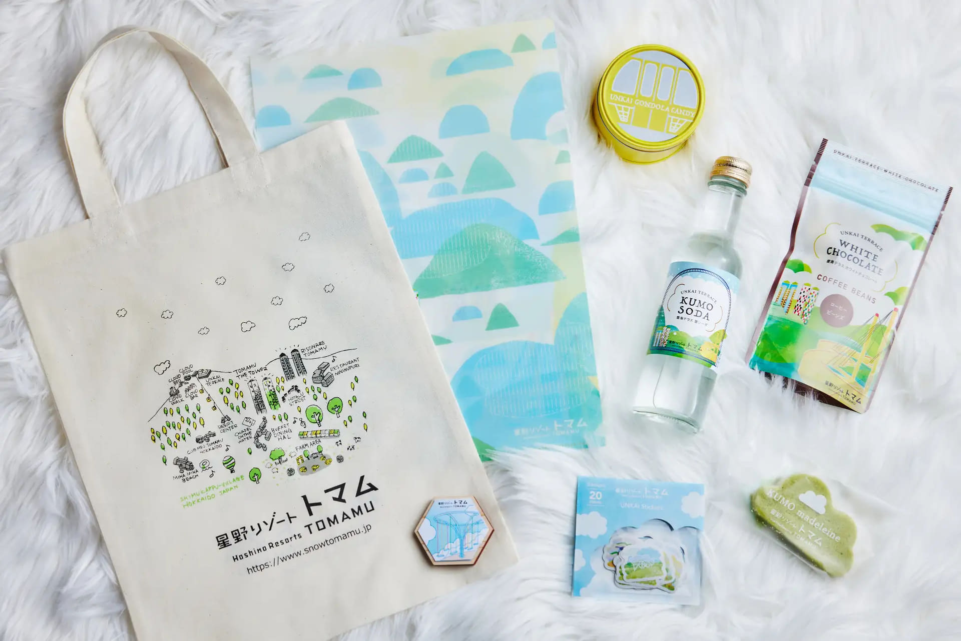 オリジナルグッズ入りトートバッグ