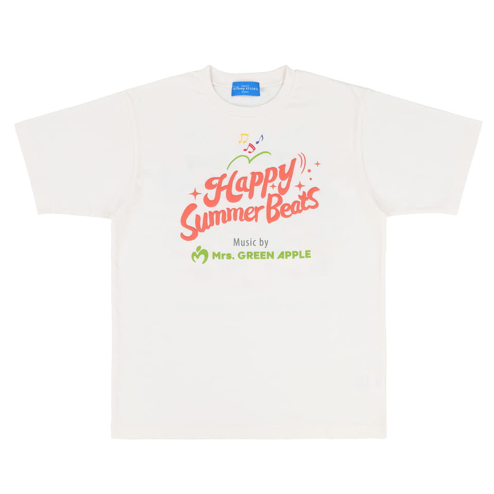 ディズニー×Mrs. GREEN APPLEのコラボグッズ発表！ Tシャツ3種に