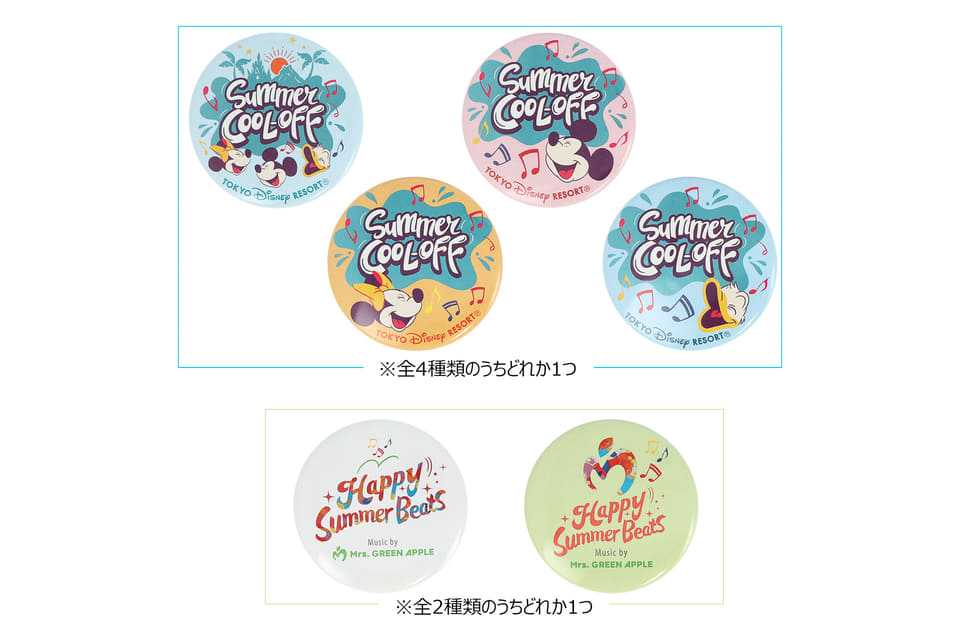 ディズニー×Mrs. GREEN APPLEのコラボグッズ発表！ Tシャツ3種に