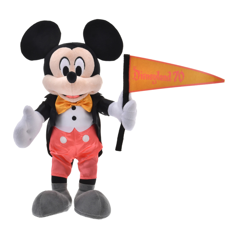 【新品】米国カリフォルニアディズニー 70周年限定デザイン ミッキー フィギュア カリフォルニア ディズニーランド70周年記念コレクション
