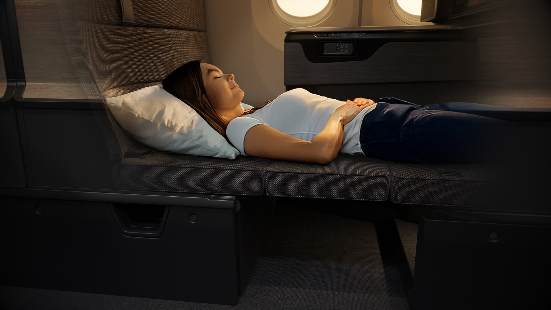 ANAの新しいビジネスクラスの個室型シート「THE Room FX」のシートアレンジ