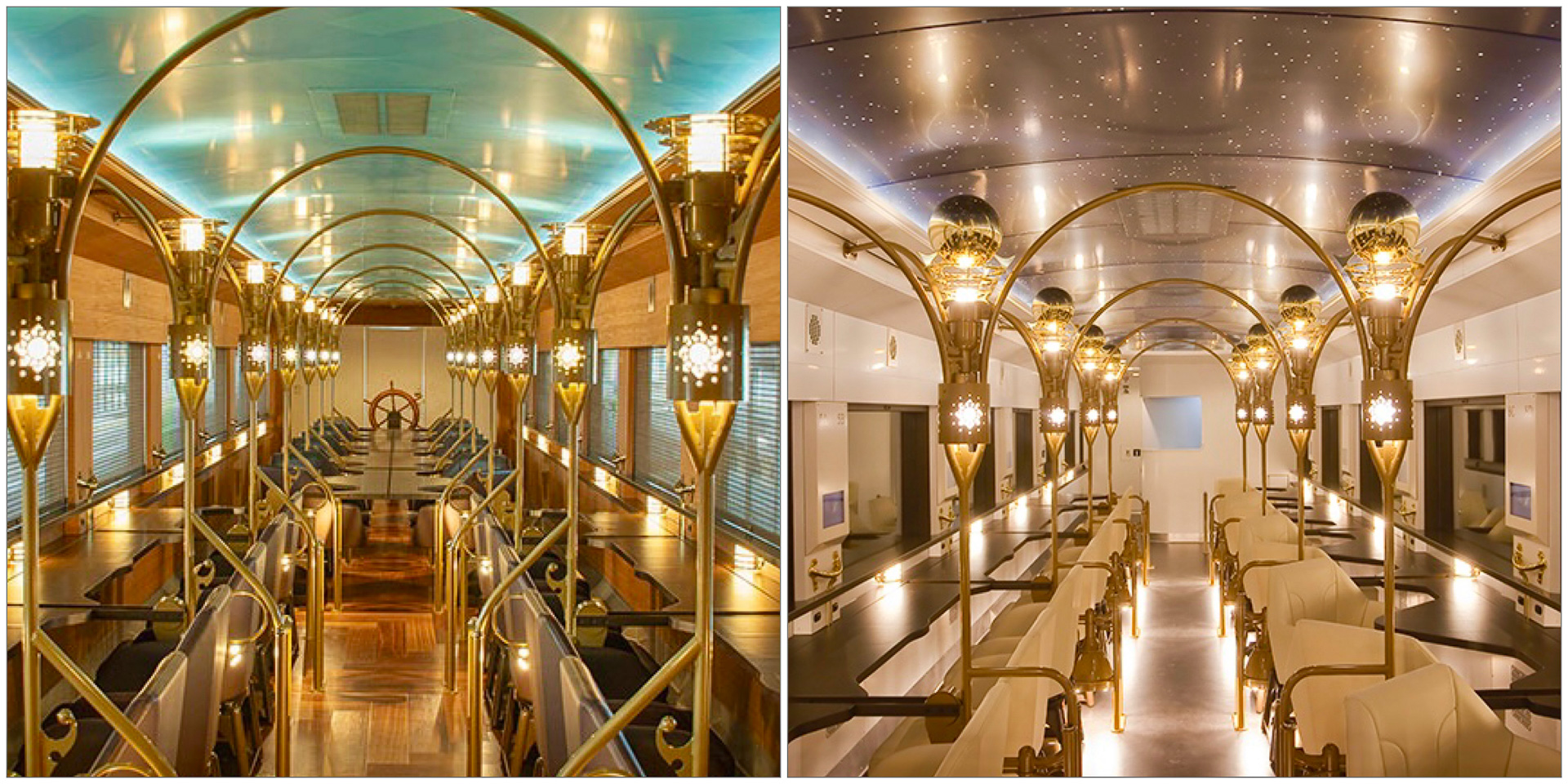 志国土佐 時代の夜明けものがたりの車内（提供：JR四国）