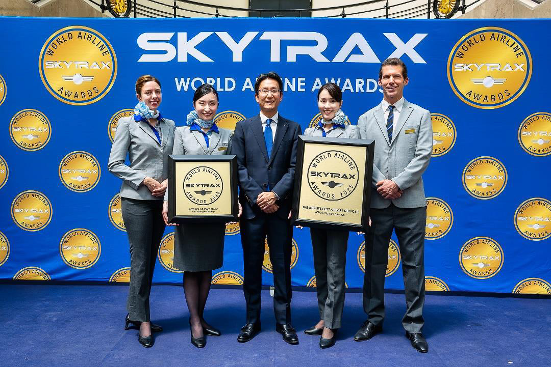 ANAがSKYTRAXによる「World Airline Awards」で2部門を受賞