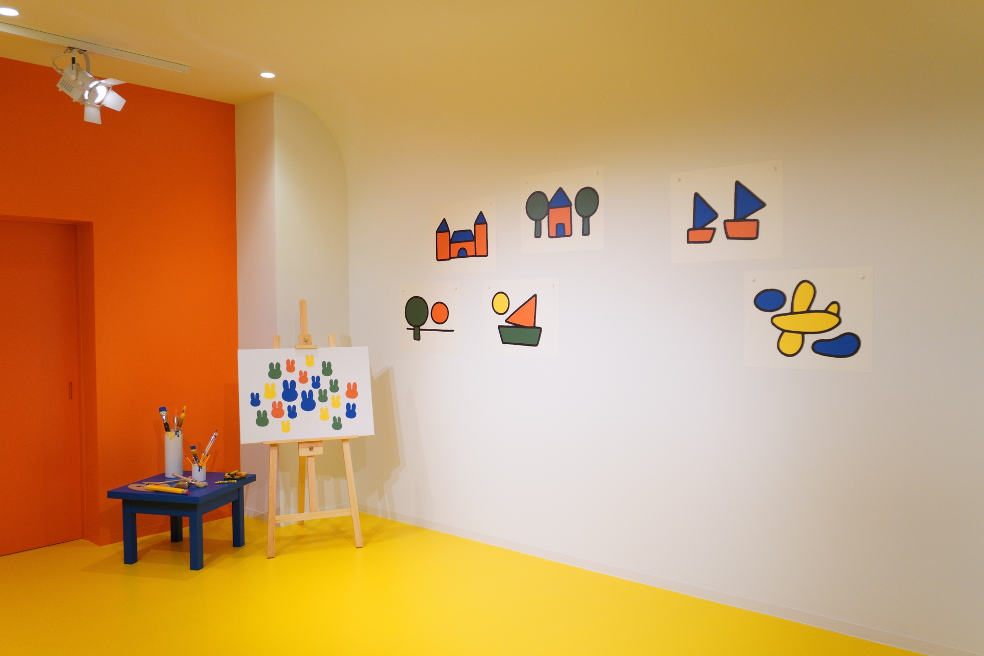 ミッフィーと過ごすお部屋は2つあるそう（写真は今回の体験と別のお部屋）