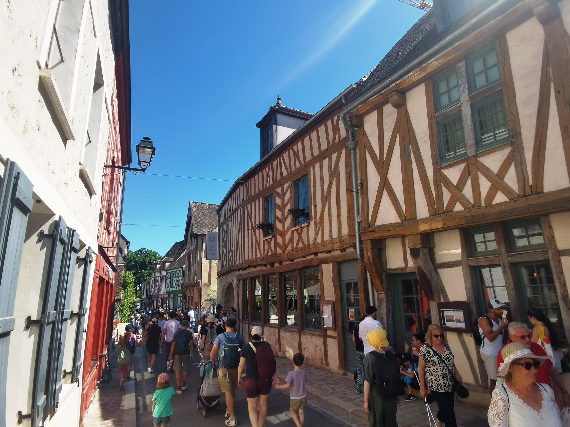 プロヴァンの古い町並み