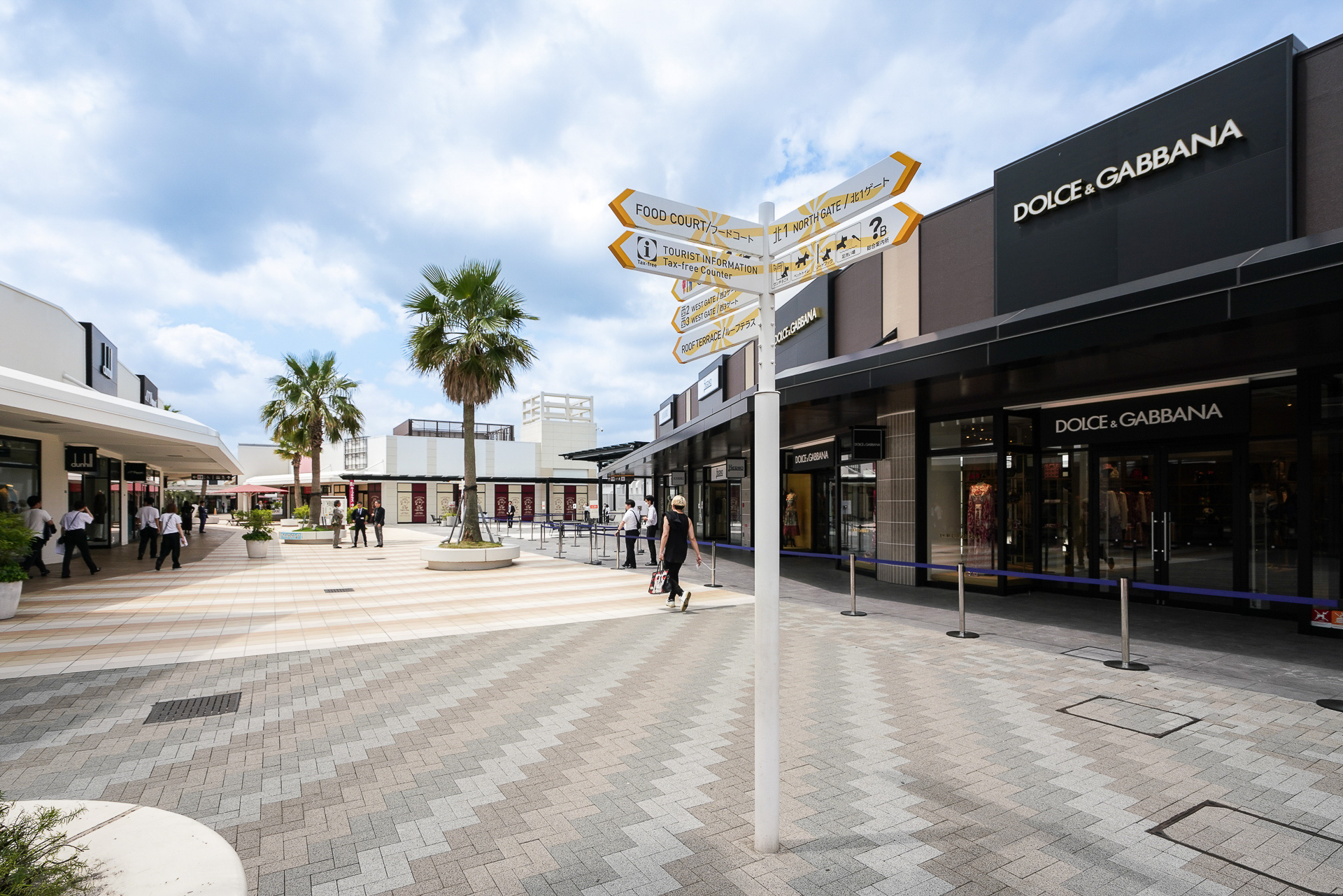 既存エリアと増床エリアの北側の接続部分